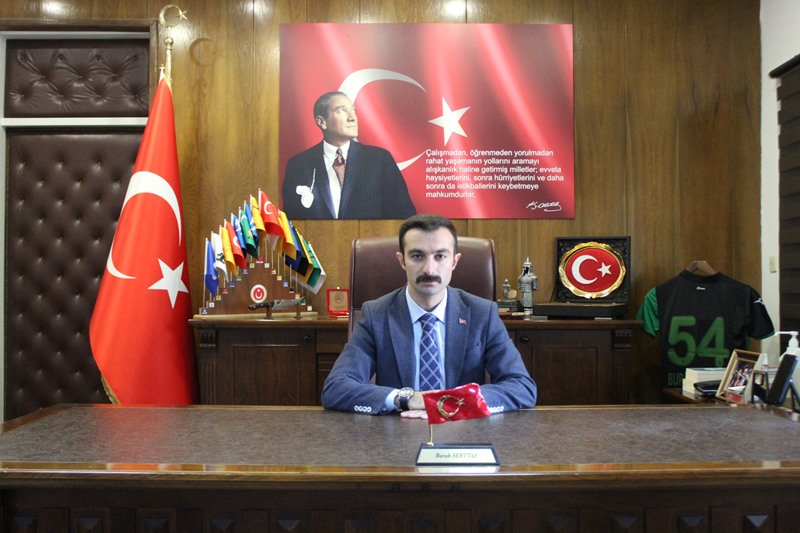 Kaymakamımız Sayın Burak SERTTAŞ' ın 24 Kasım Öğretmenler Günü Mesajı
